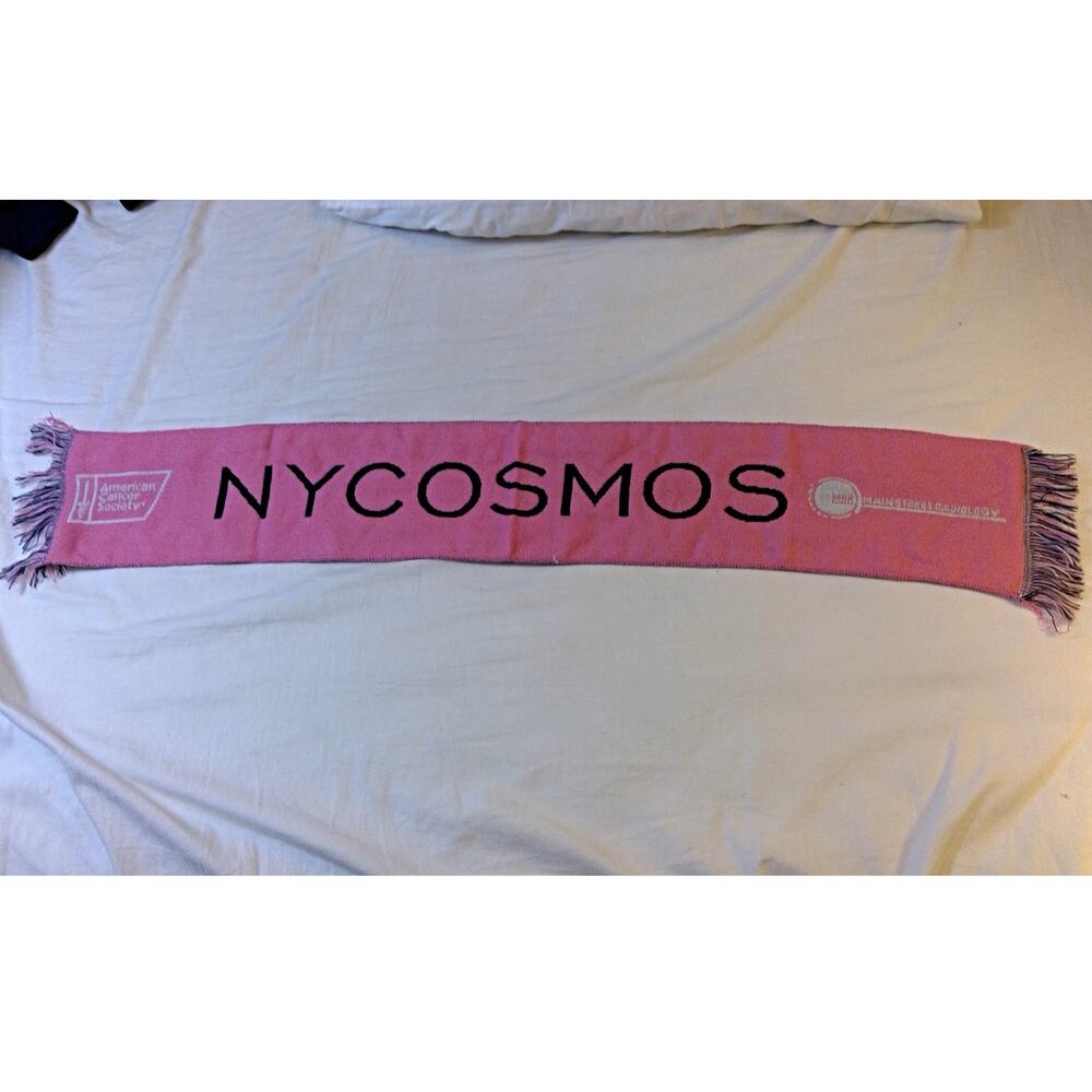 SGA NY Cosmos Breast Cancer Awareness Scarf Pink One-Sided